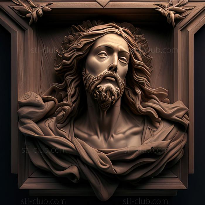 3D model st jesus (STL)